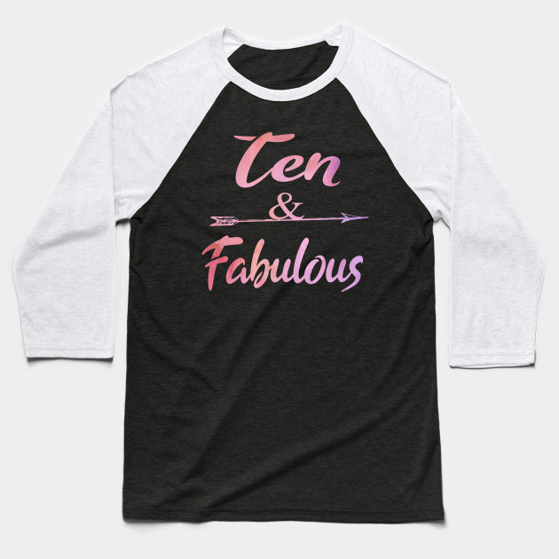 Ten And Fabulous Cute 10th birthday Girl Gift